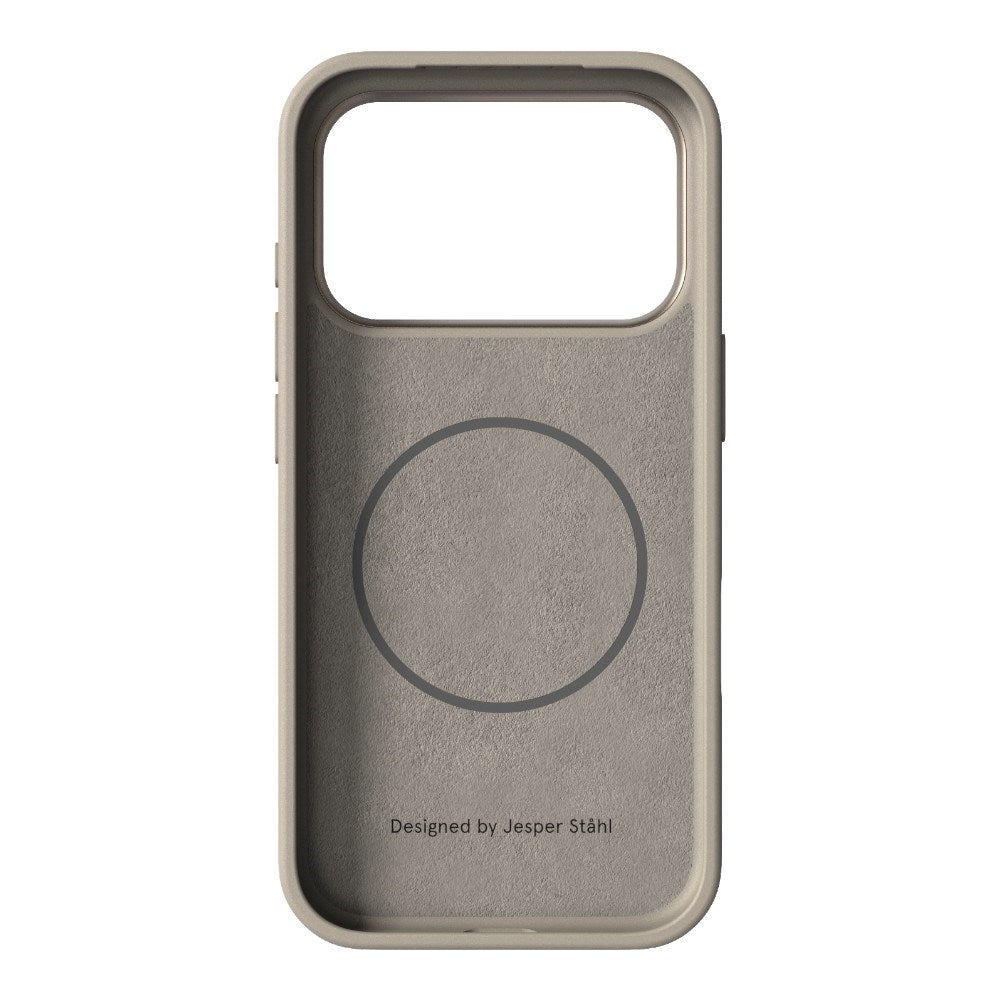 iPhone 18 Pro / 17 Pro Nudient Bold Case - MagSafe Kompatibel - Linen Beige