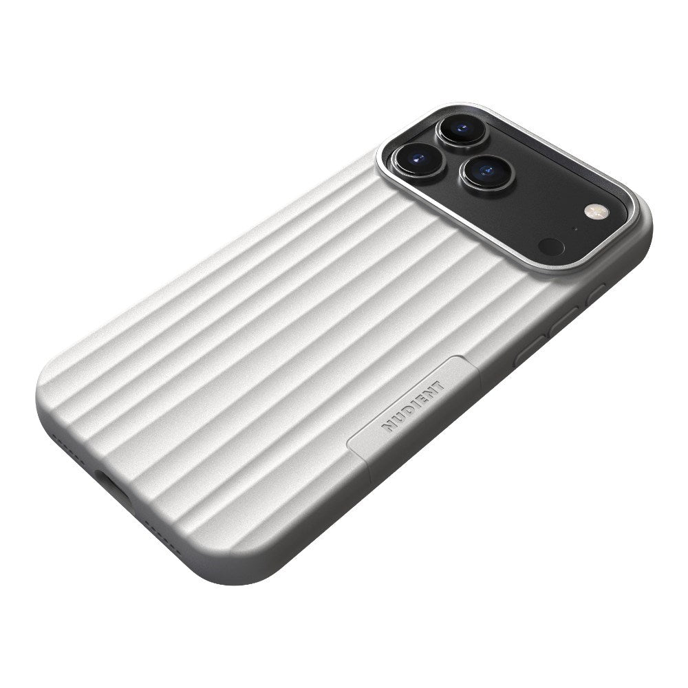iPhone 18 Pro Max / 17 Pro Max Nudient Bold Case - MagSafe Kompatibel - Chalk White