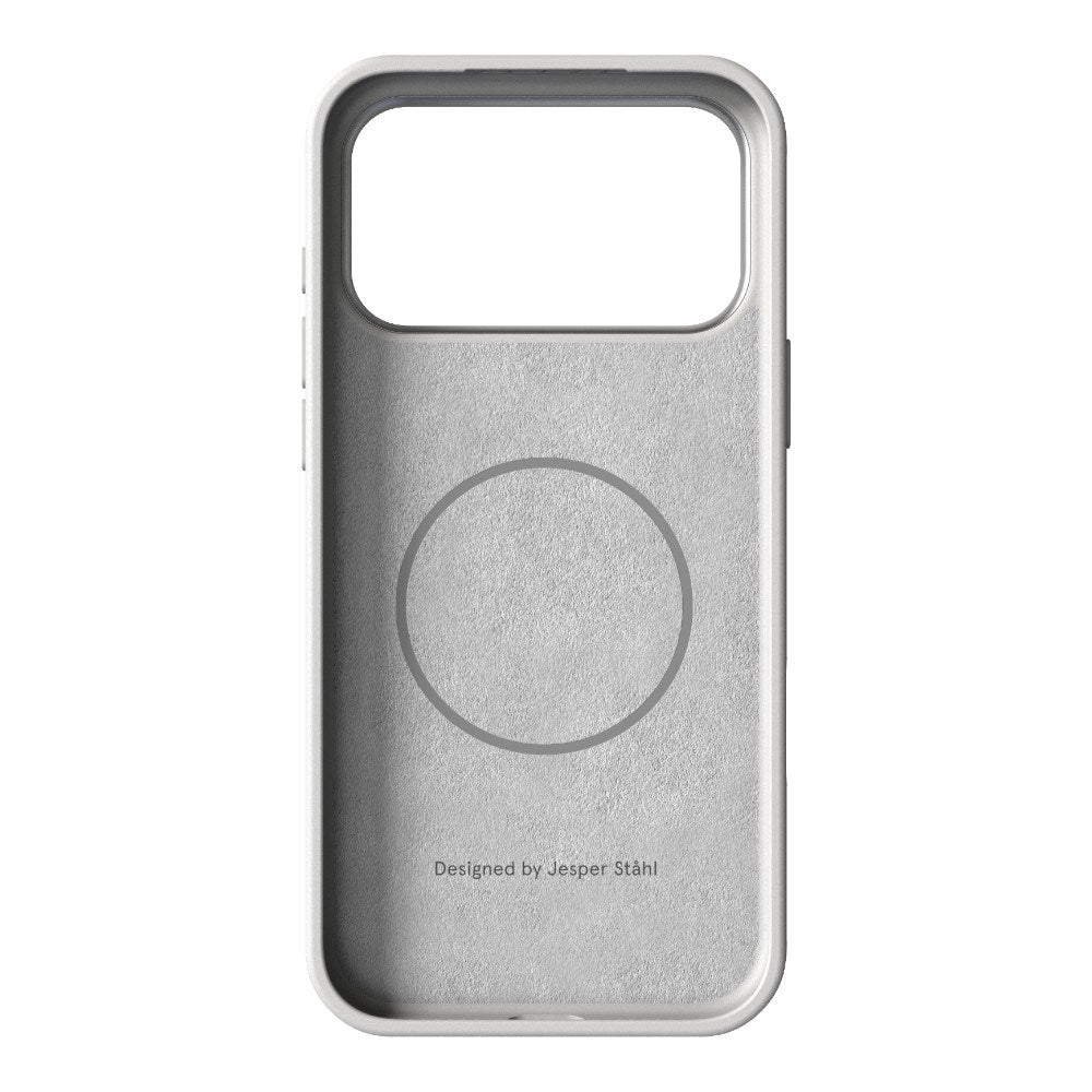 iPhone 18 Pro Max / 17 Pro Max Nudient Bold Case - MagSafe Kompatibel - Chalk White