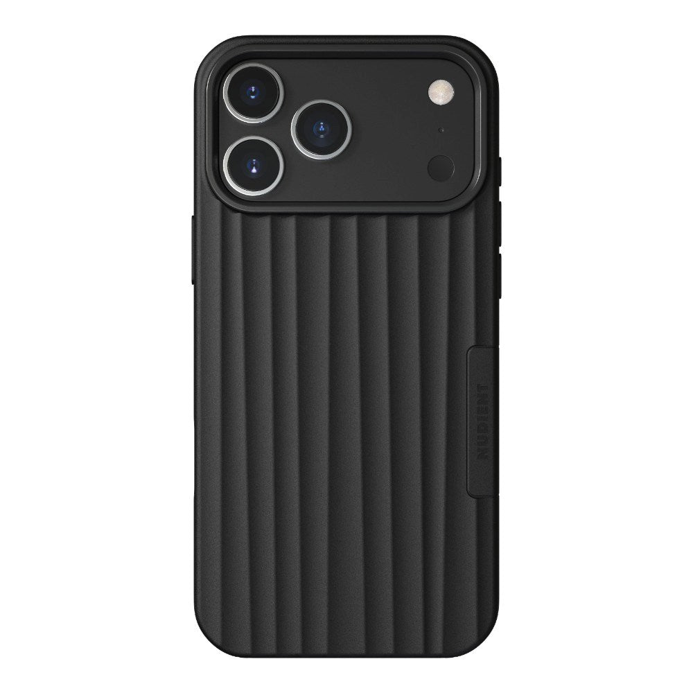 iPhone 18 Pro Max / 17 Pro Max Nudient Bold Case - MagSafe Kompatibel - Charcoal Black