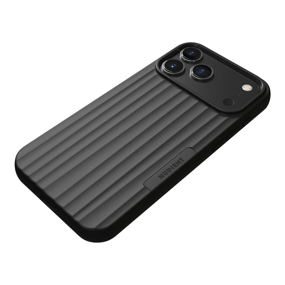 iPhone 18 Pro Max / 17 Pro Max Nudient Bold Case - MagSafe Kompatibel - Charcoal Black