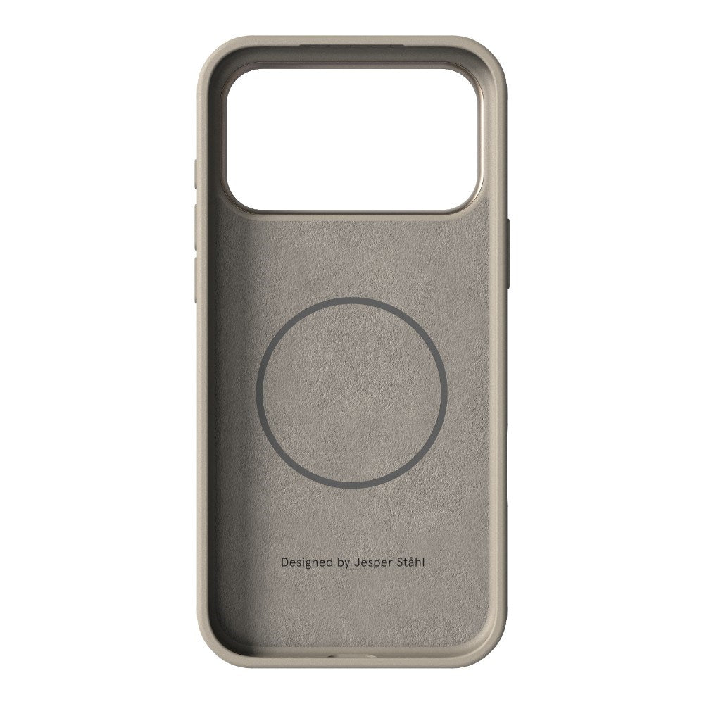 iPhone 18 Pro Max / 17 Pro Max Nudient Bold Case - MagSafe Kompatibel - Linen Beige