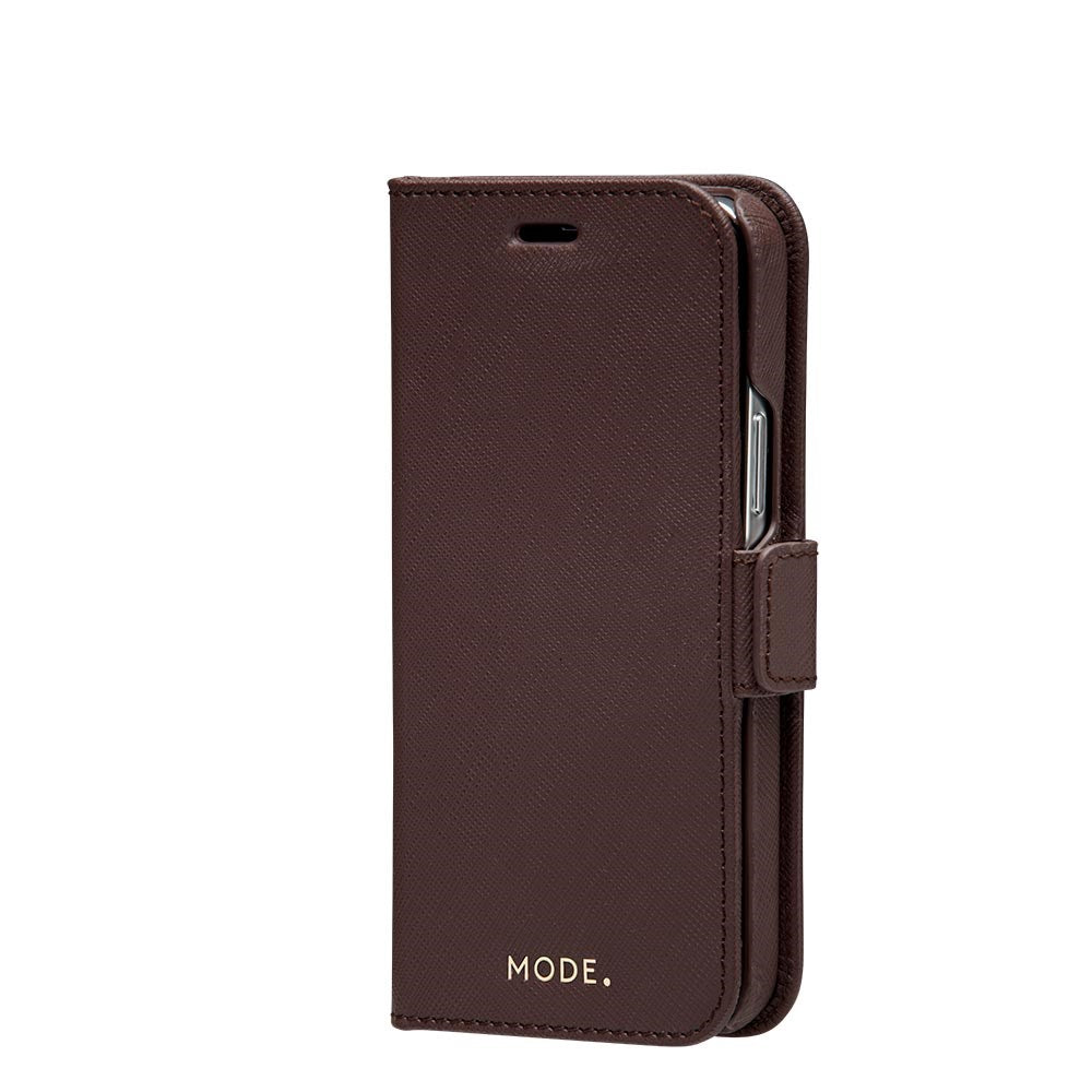 dbramante1928 iPhone 12/12 Pro New York 2-i-en Læder Flipcover - Brun