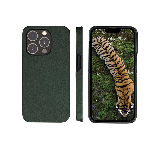 dbramante1928 iPhone 14 Pro New York 2-i-en Læder Flipcover - Grøn