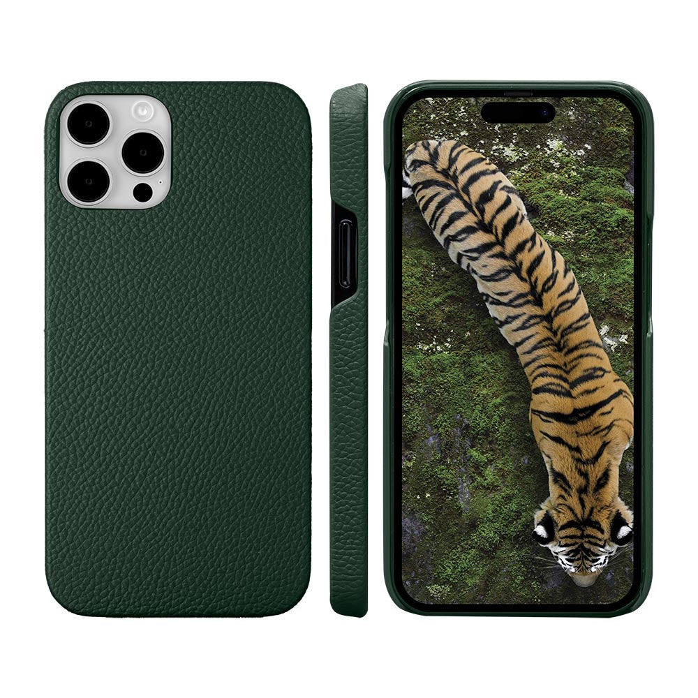 dbramante1928 iPhone 15 Pro New York 2-i-en Læder Flipcover - Grøn