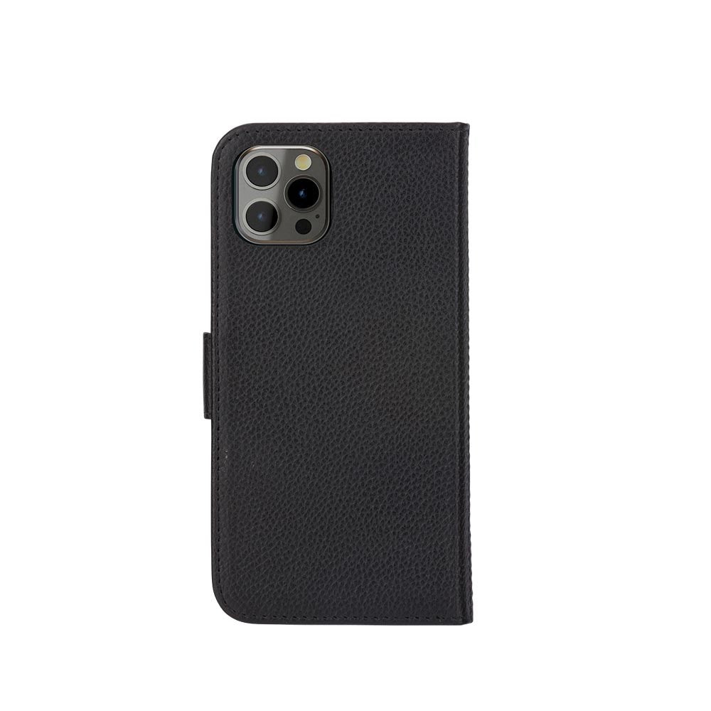 dbramante1928 iPhone 12/12 Pro New York 2-i-en Læder Flipcover - Sort