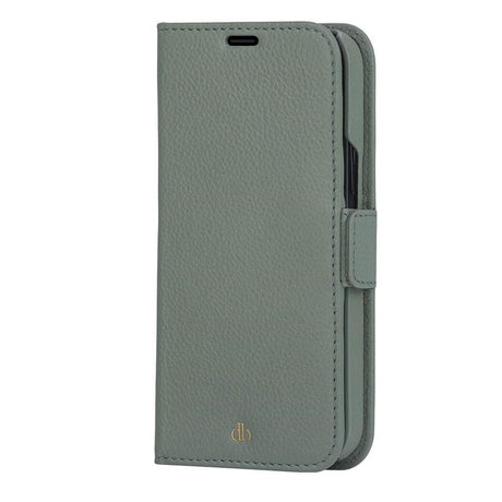 iPhone 13 Pro Max dbramante1928 New York Magnetisk Ægte Læder Cover m. Pung - Greenbay