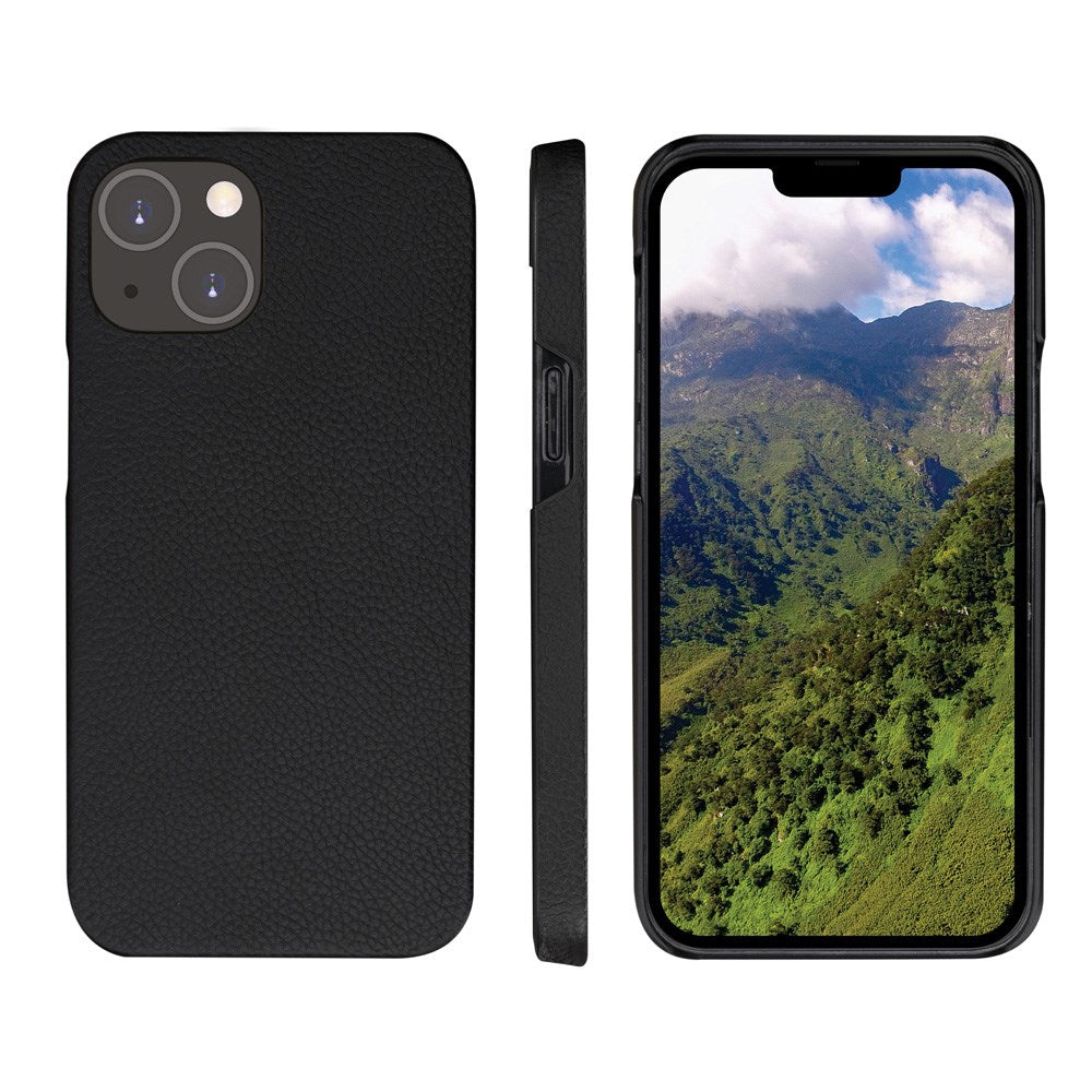 iPhone 14 Plus dbramante1928 New York 2-i-1 Ægte Læder Flip Cover - Night Black