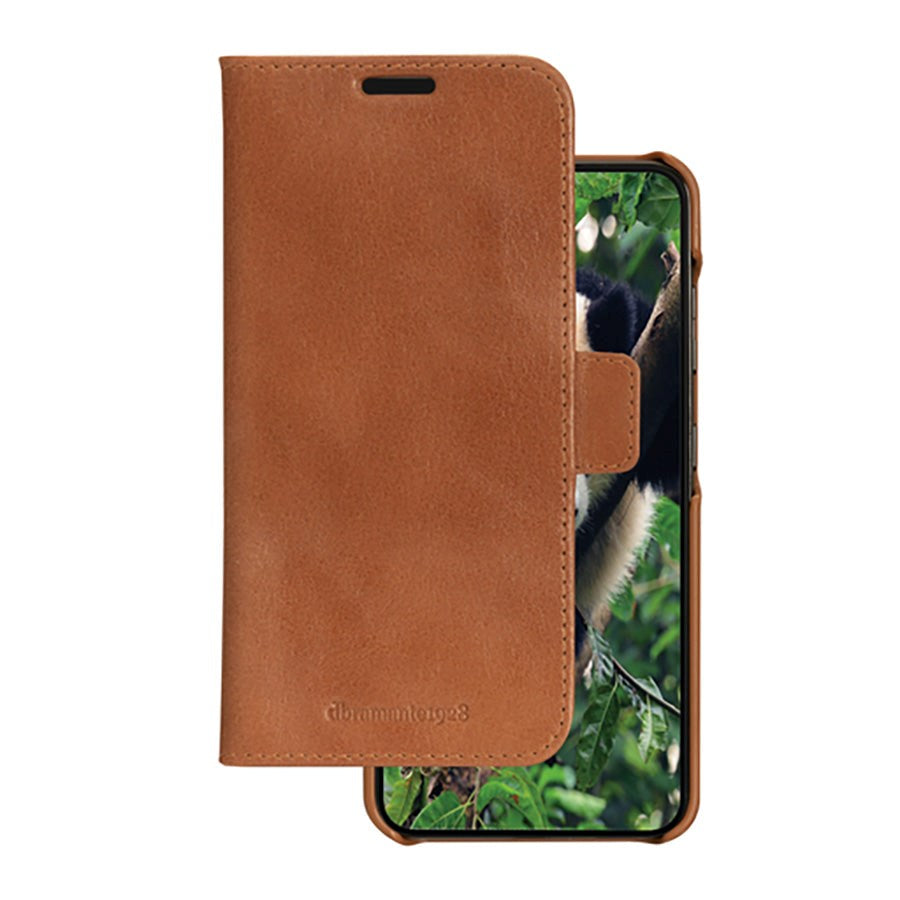 Samsung Galaxy S23 dbramante1928 Lynge Ægte Læder Magnet Cover - Tan