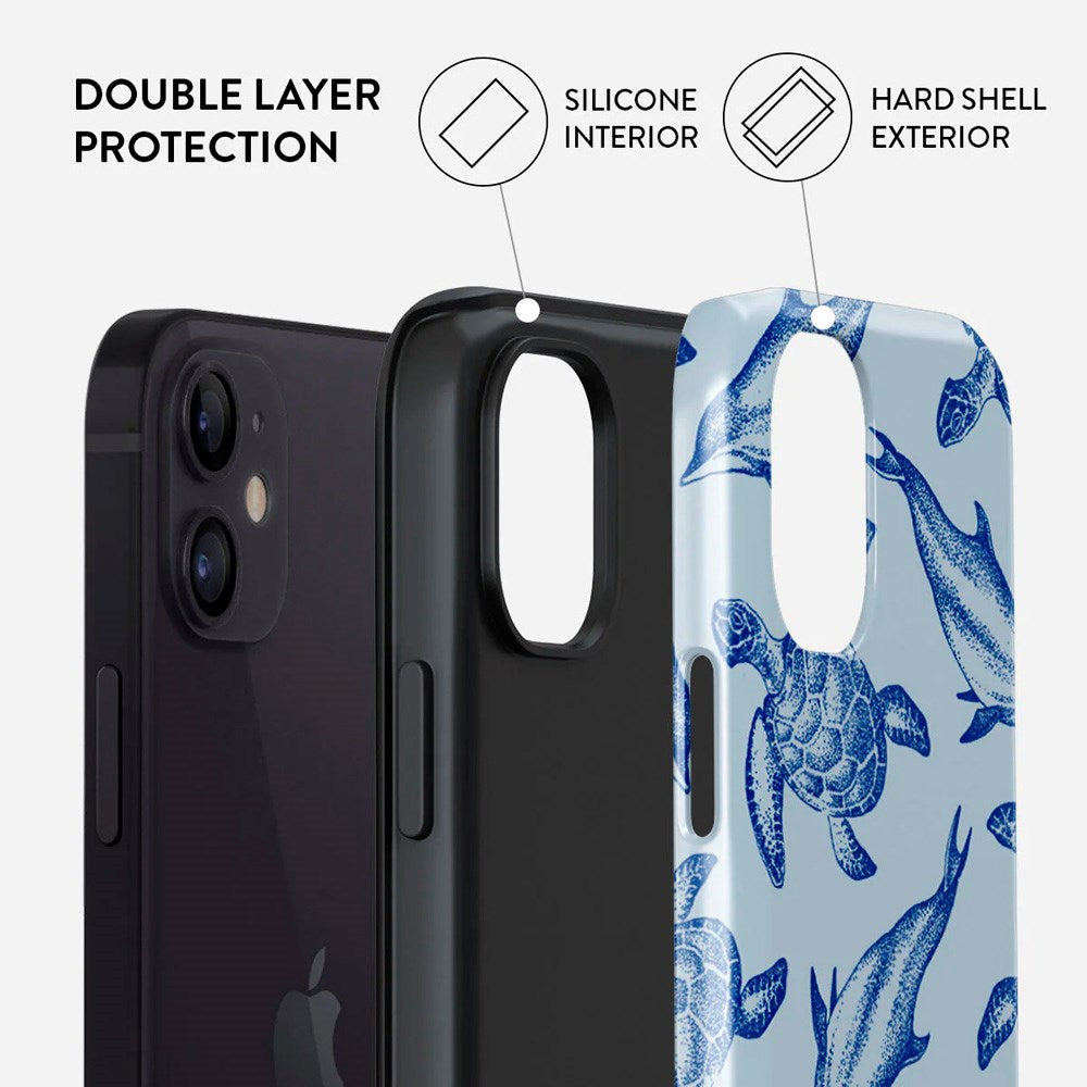 iPhone 12 / 12 Pro Burga Tough Fashion Case - MagSafe Kompatibel - Aquatic Dance