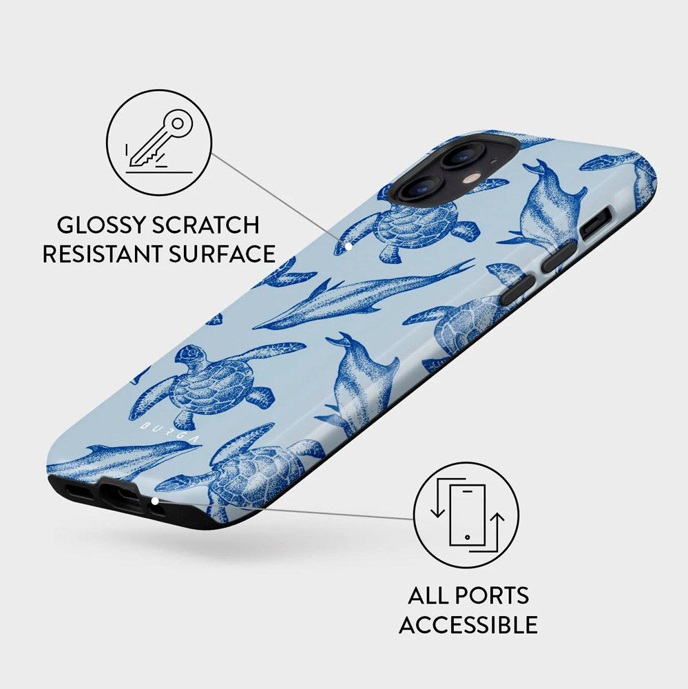 iPhone 12 / 12 Pro Burga Tough Fashion Case - MagSafe Kompatibel - Aquatic Dance