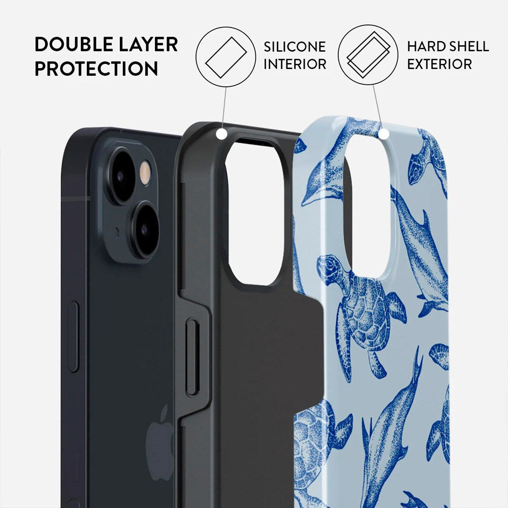 iPhone 13 Burga Tough Fashion Case - MagSafe Kompatibel - Aquatic Dance