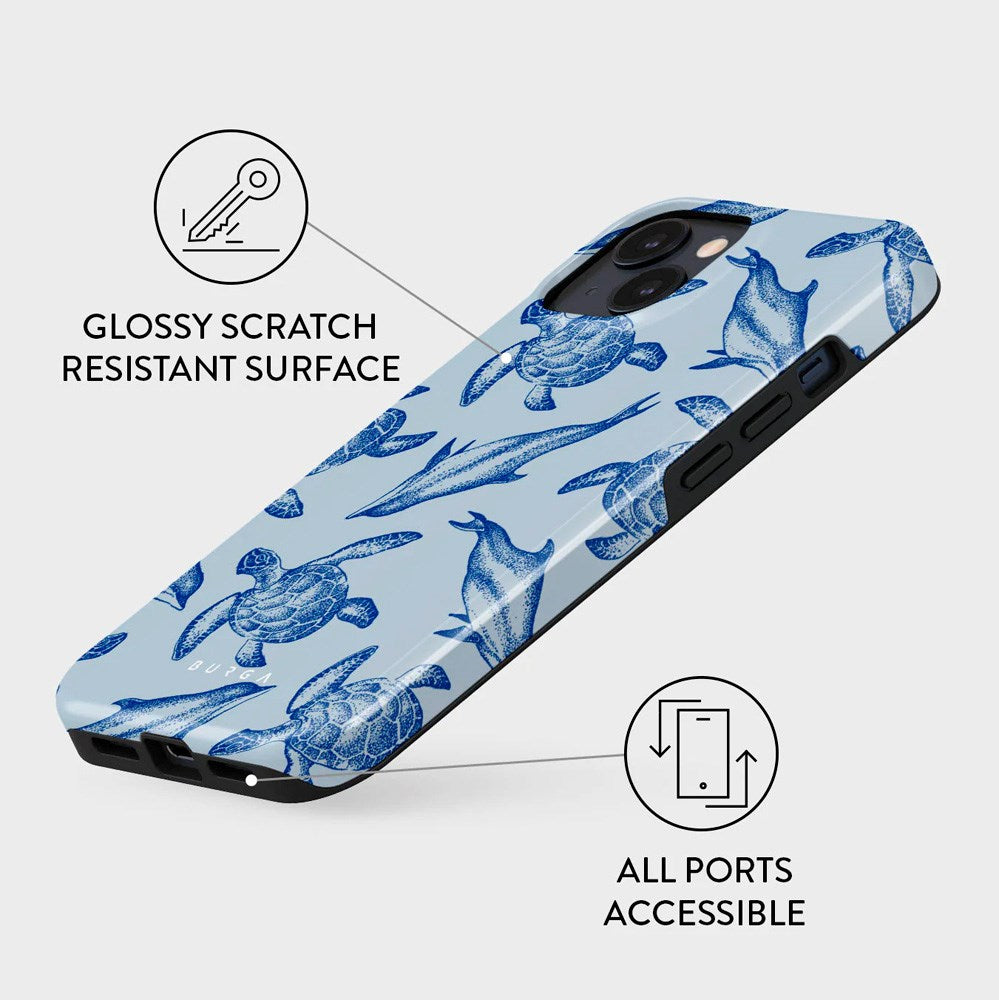 iPhone 13 Burga Tough Fashion Case - MagSafe Kompatibel - Aquatic Dance