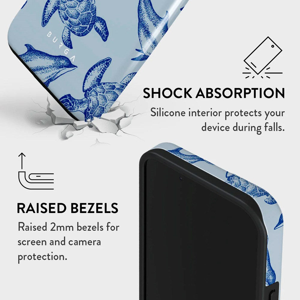 iPhone 13 Burga Tough Fashion Case - MagSafe Kompatibel - Aquatic Dance