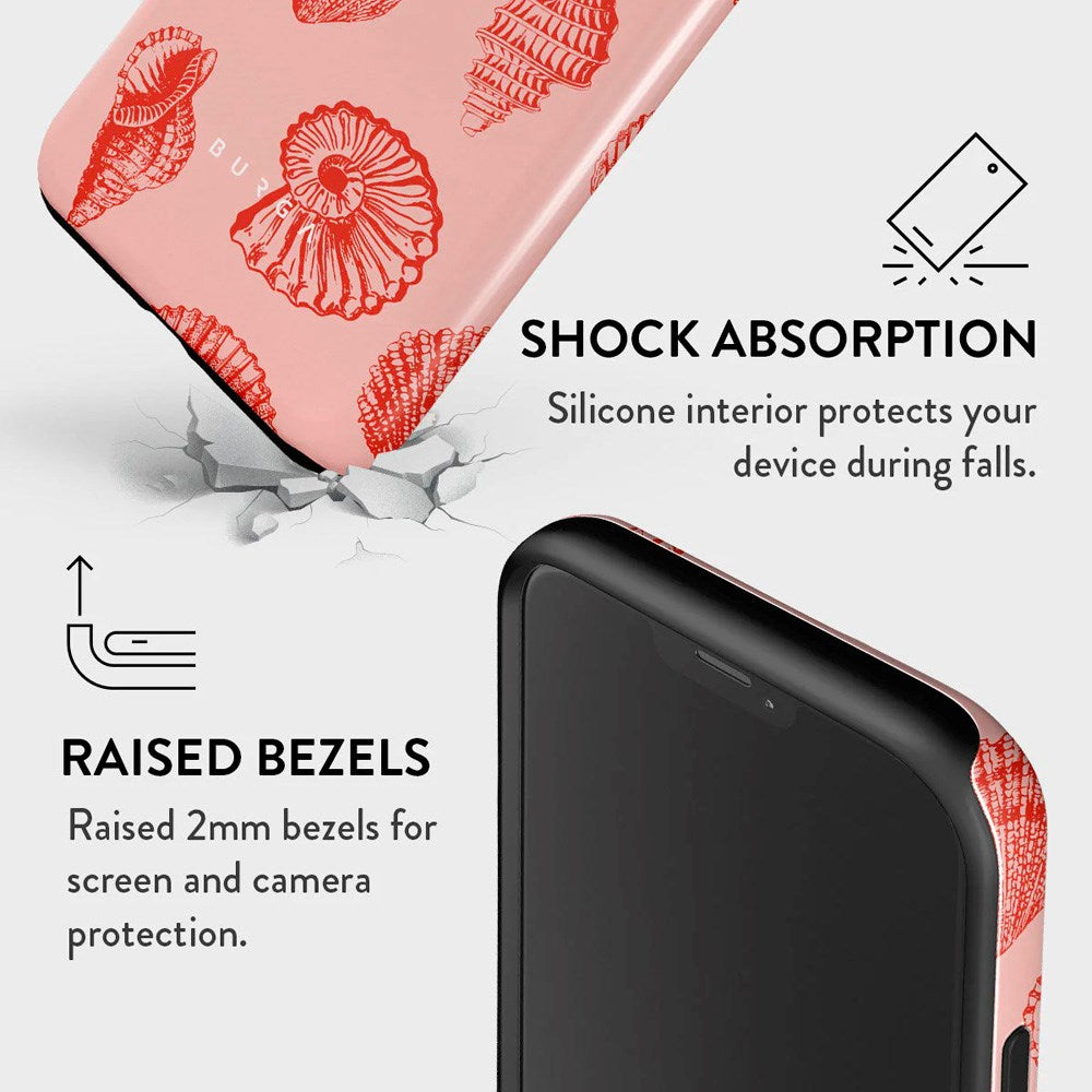 iPhone 12 / 12 Pro Burga Tough Fashion Case - MagSafe Kompatibel - Coastal Treasure