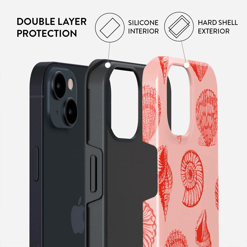 iPhone 13 Burga Tough Fashion Case - MagSafe Kompatibel - Coastal Treasure