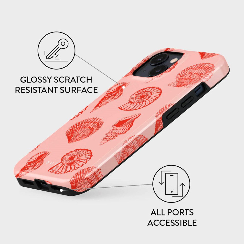 iPhone 13 Burga Tough Fashion Case - MagSafe Kompatibel - Coastal Treasure
