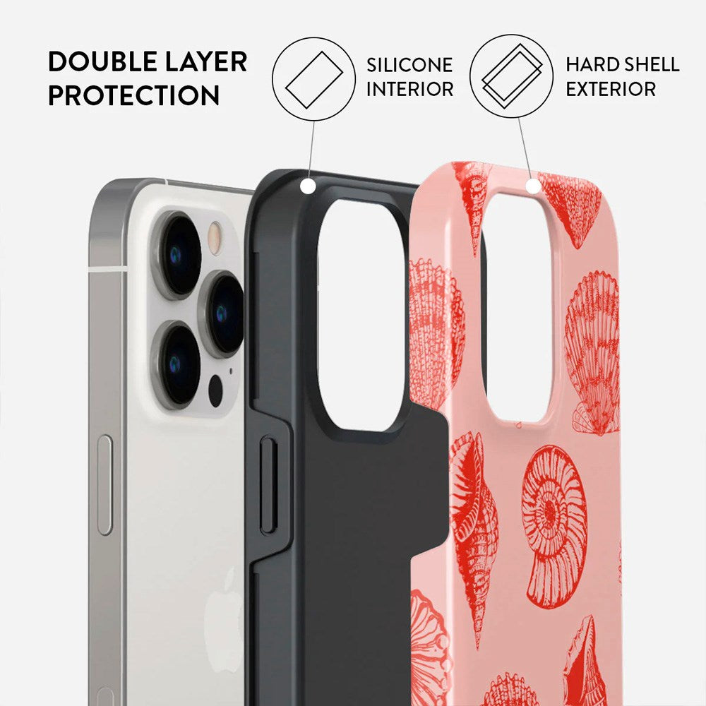 iPhone 13 Pro Burga Tough Fashion Case - MagSafe Kompatibel - Coastal Treasure