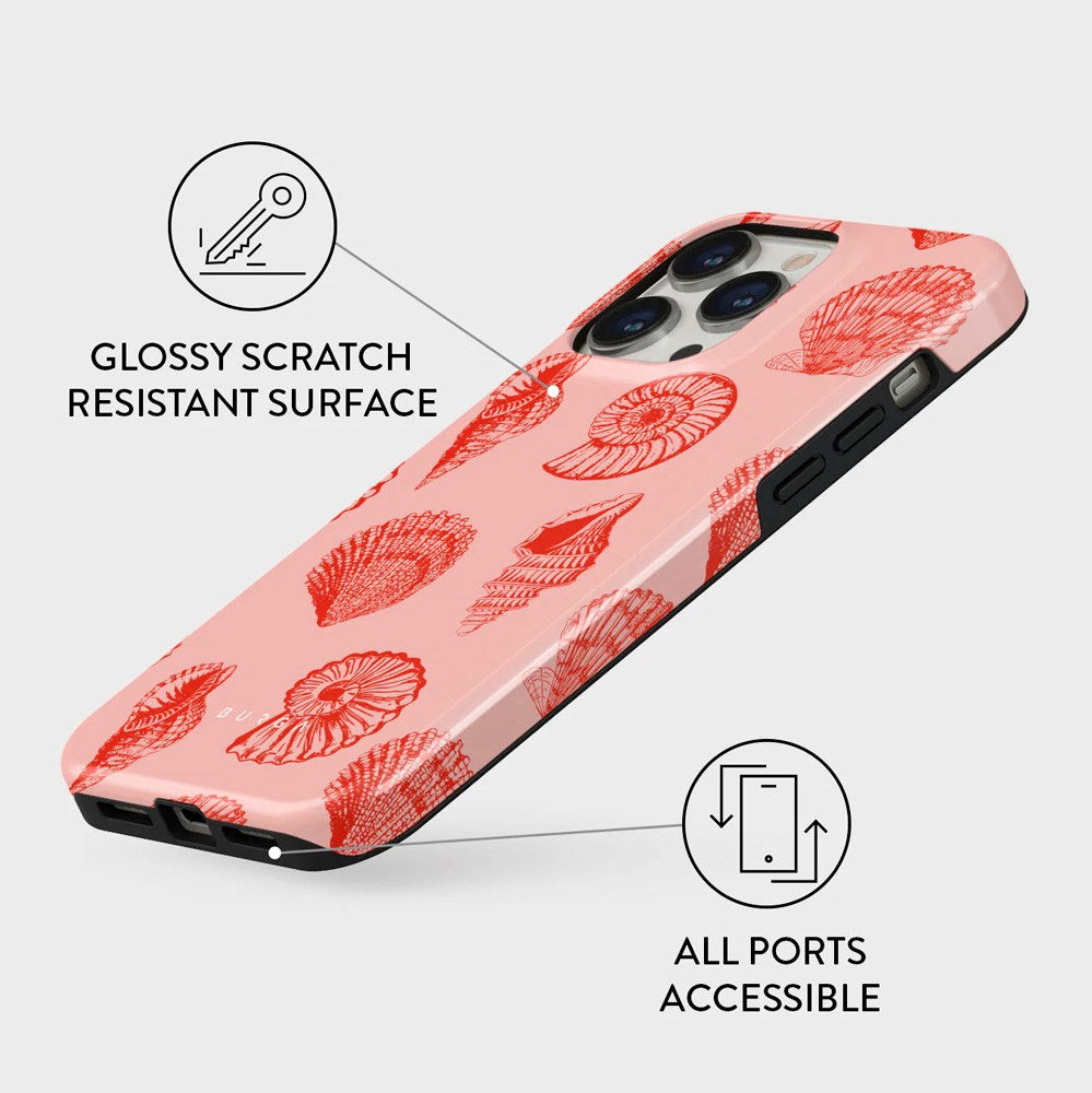 iPhone 13 Pro Burga Tough Fashion Case - MagSafe Kompatibel - Coastal Treasure