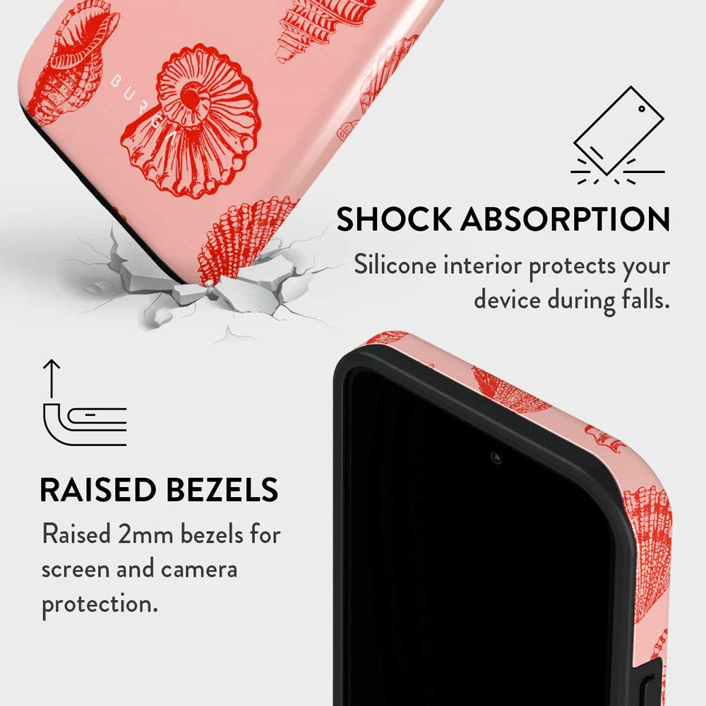 iPhone 13 Pro Burga Tough Fashion Case - MagSafe Kompatibel - Coastal Treasure