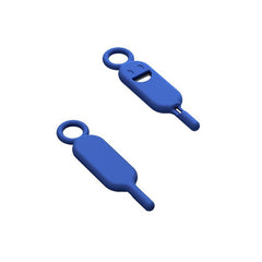 Sim-Kort Nøgle i Silikoneetui - Blå