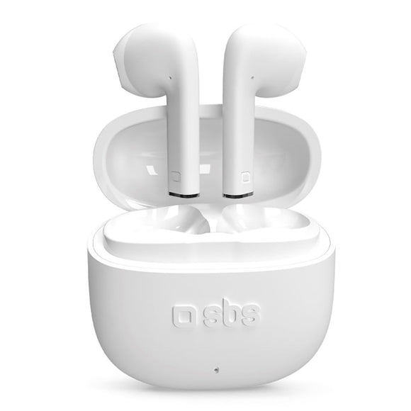 SBS One Color True Wireless In-Ear Høretelefoner - Hvid