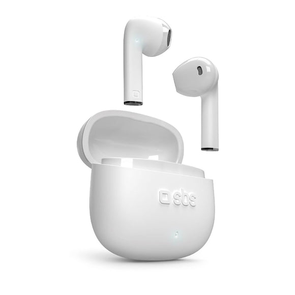 SBS One Color True Wireless In-Ear Høretelefoner - Hvid