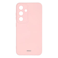 Samsung Galaxy S24 Onsala Silikone Cover - Chalk Pink