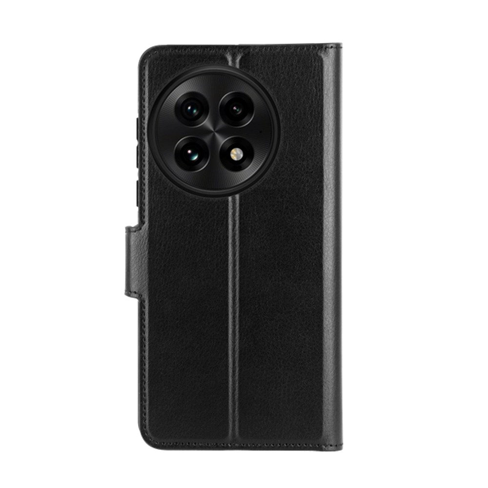 OnePlus 13 dbramante1928 Oslo Pro Slim Genanvendt Plastik Flip Cover m. Kortholder - Sort