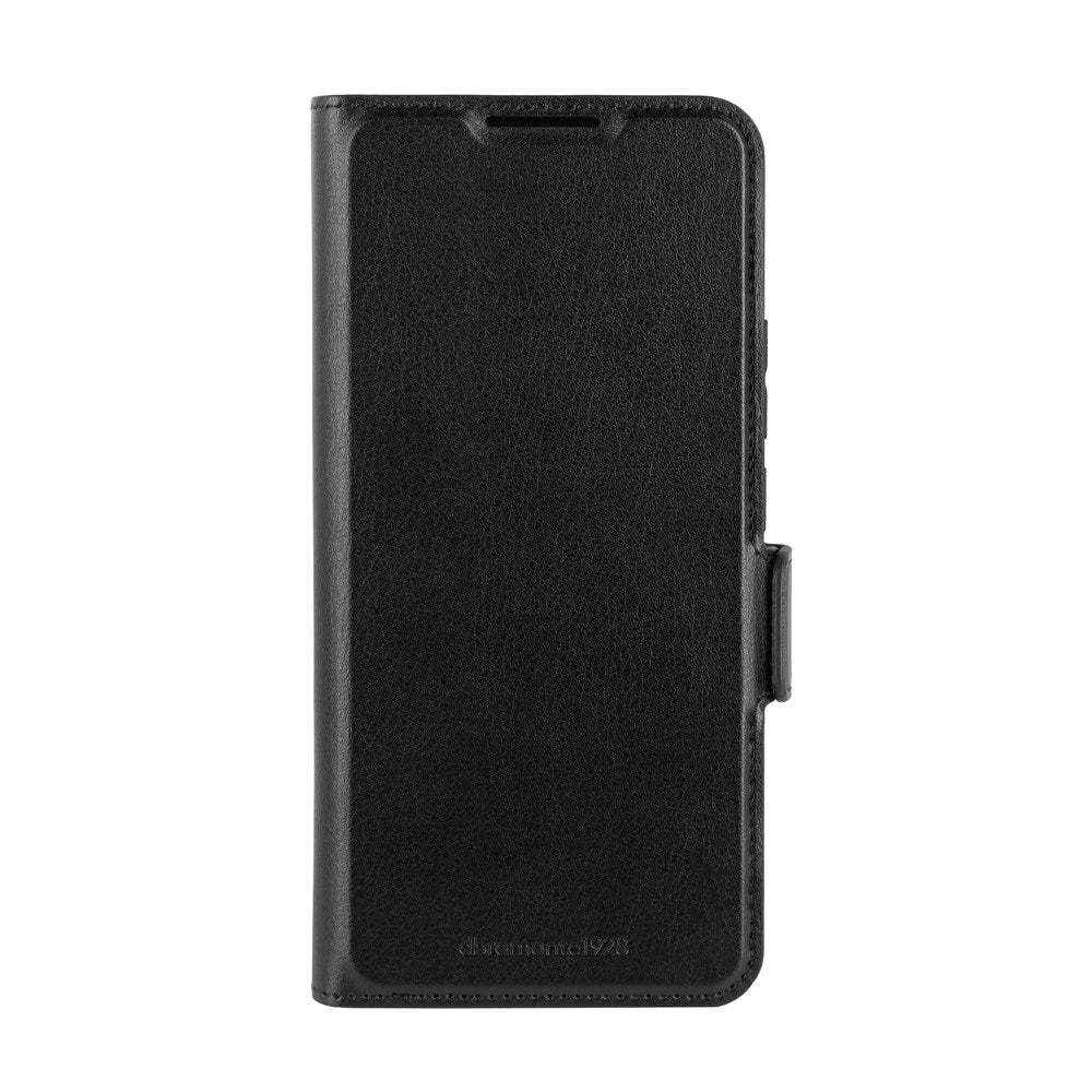 Xiaomi Redmi Note 14 (5G) dbramante1928 Oslo Pro Slim Genanvendt Plastik Flip Cover m. Kortholder - Sort