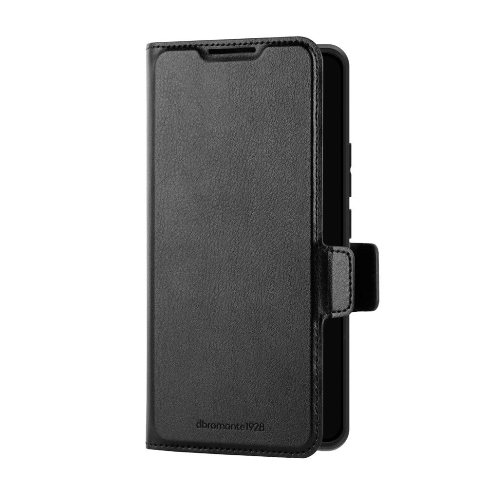 Xiaomi Redmi Note 14 Pro+ dbramante1928 Oslo Pro Slim Genanvendt Plastik Flip Cover m. Kortholder - Sort