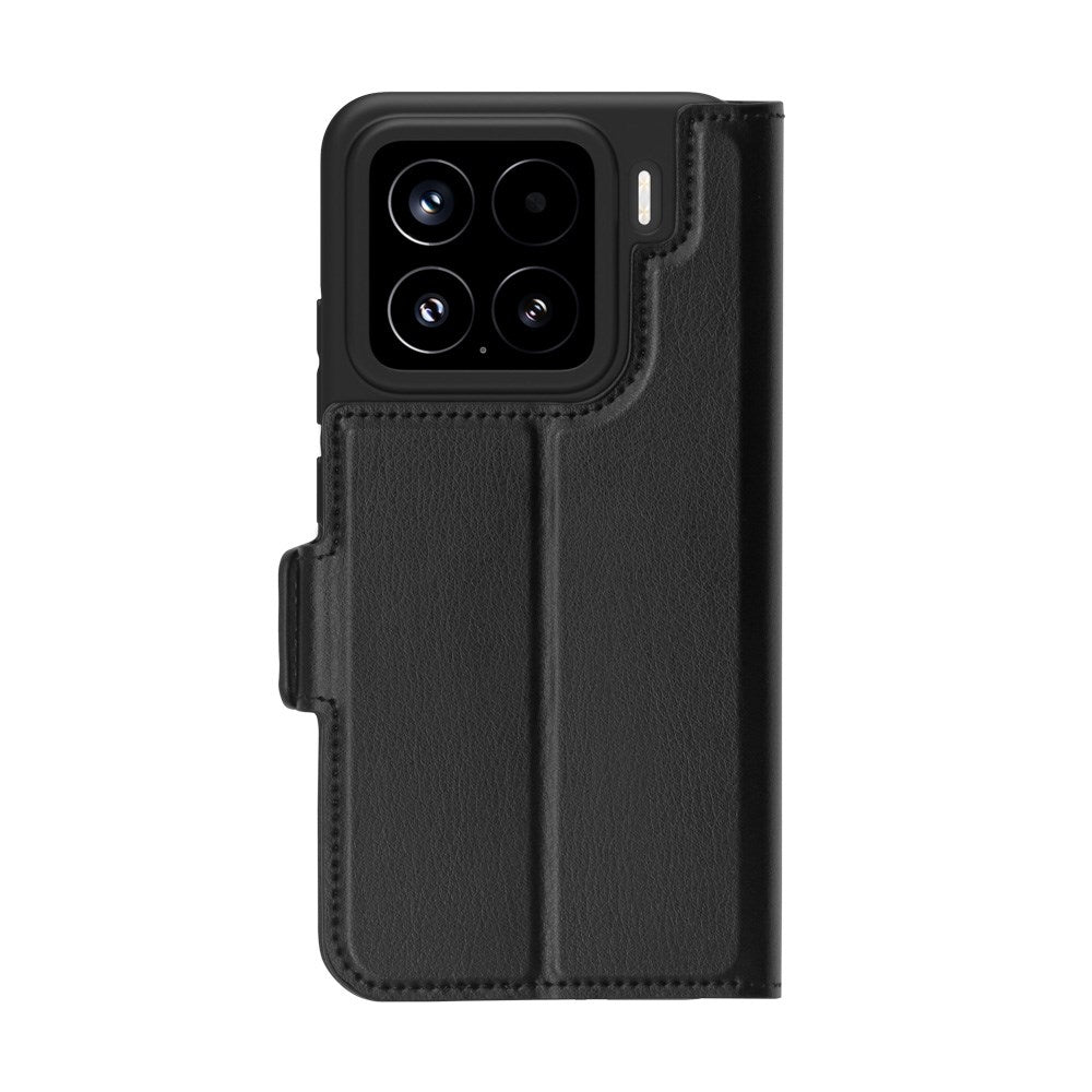 Xiaomi 15 dbramante1928 Oslo Pro Slim Genanvendt Plastik Flip Cover m. Kortholder - Sort