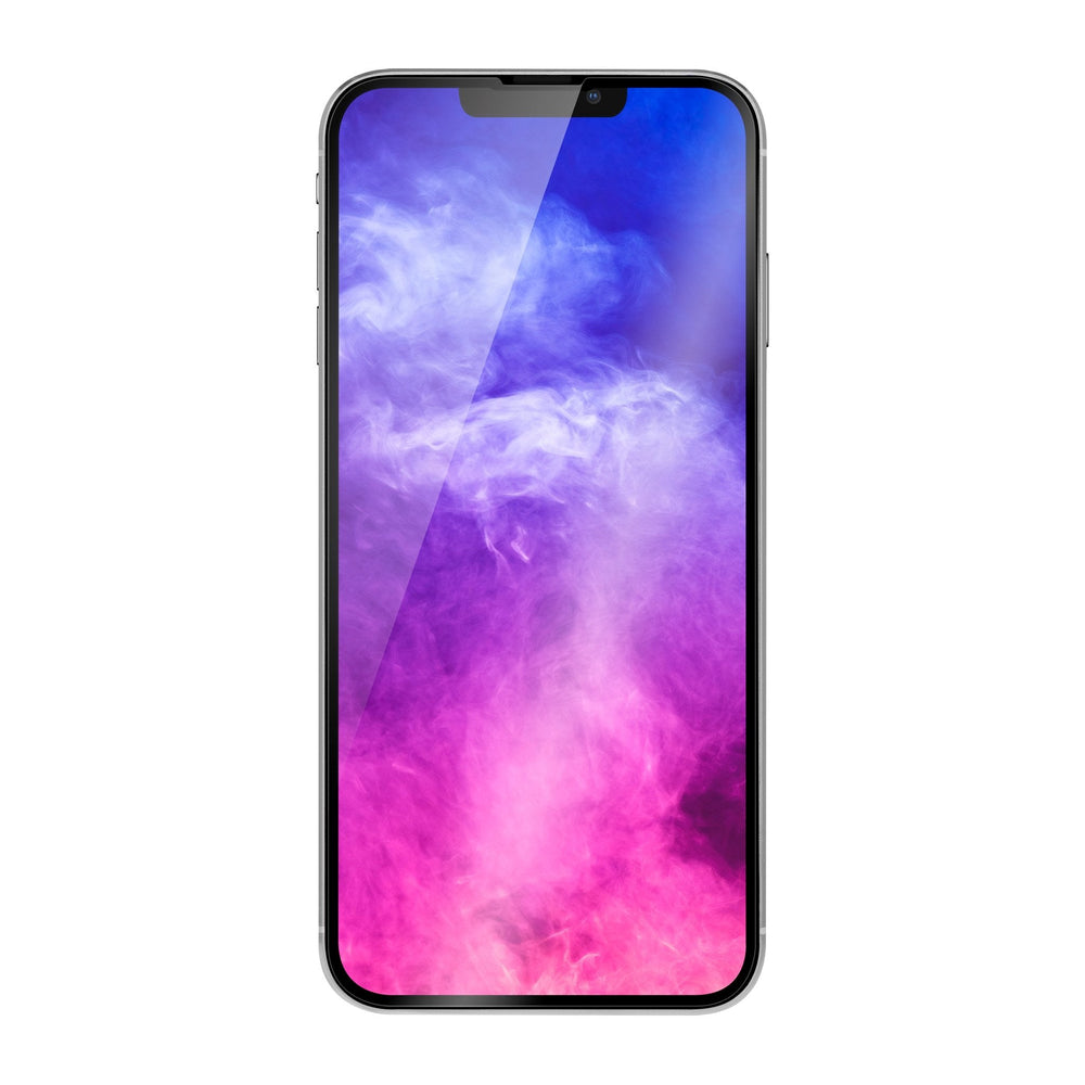 iPhone 13 Pro Max QDOS OptiGuard Curved Glass Skærmbeskyttelse - Case Friendly - Sort Kant