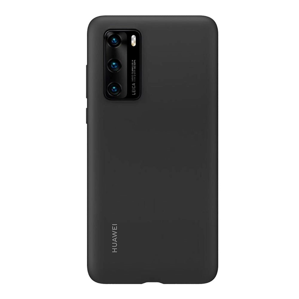 Original Huawei P40 Silikone Cover - Sort (DEMO)
