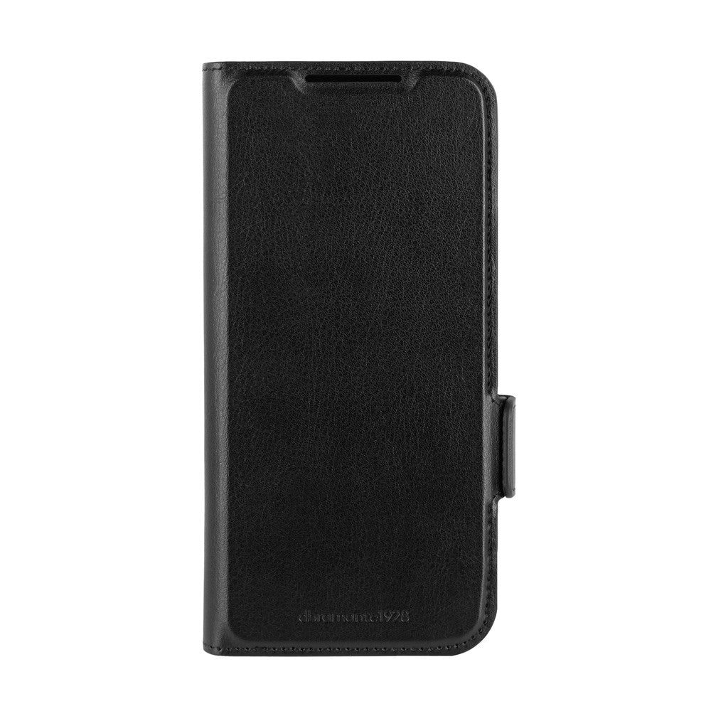 Google Pixel 9a dbramante1928 Oslo Pro Slim Genanvendt Plastik Flip Cover m. Kortholder - Sort