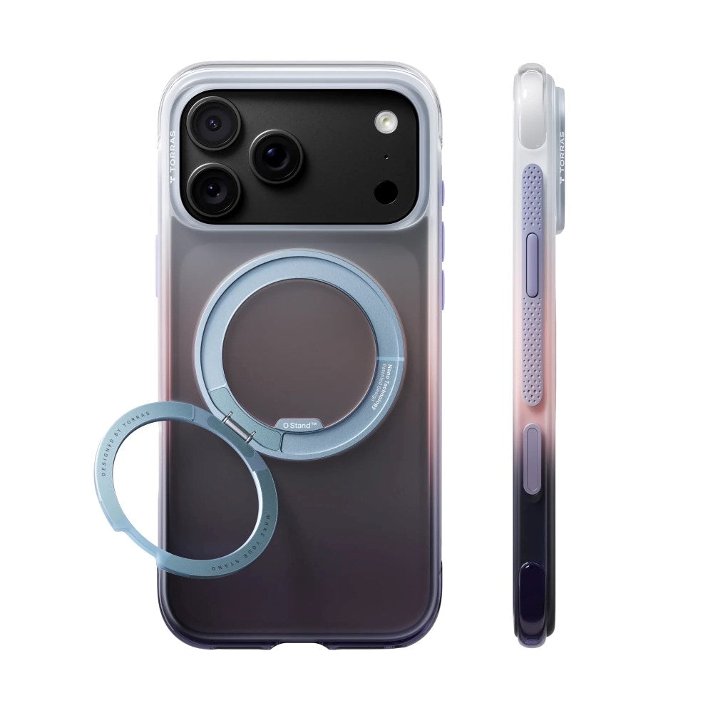 iPhone 18 Pro Max / 17 Pro Max TORRAS O3 Air Gradient Cover - MagSafe Kompatibel - Sierra Dusk