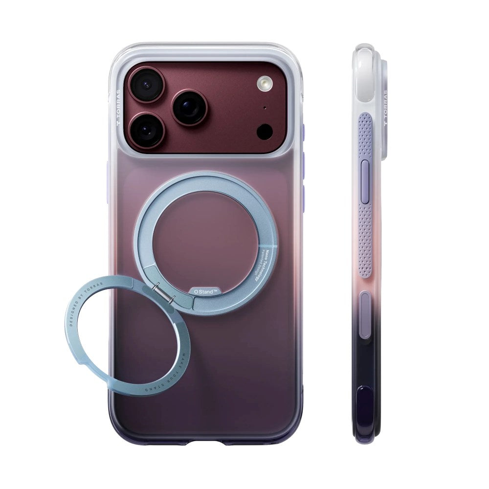 iPhone 18 Pro Max / 17 Pro Max TORRAS O3 Air Gradient Cover - MagSafe Kompatibel - Sierra Dusk