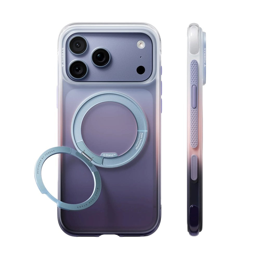 iPhone 18 Pro Max / 17 Pro Max TORRAS O3 Air Gradient Cover - MagSafe Kompatibel - Sierra Dusk