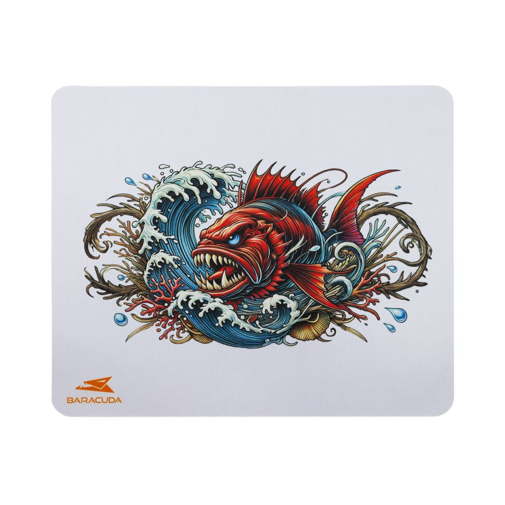Baracuda CORAL M Gaming Musemåtte - 300 x 250 mm - Hvid