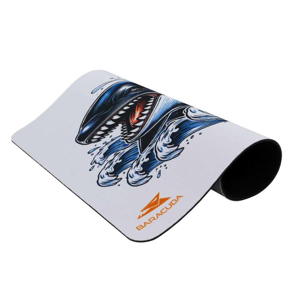 Baracuda ORCA M Gaming Musemåtte - 300 x 250 mm - Hvid