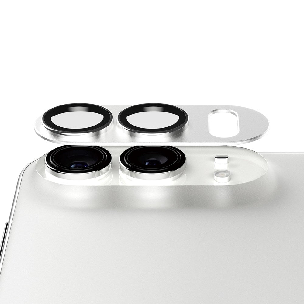 iPhone Duo PanzerGlass FENDER Kameralinsebeskyttelse - Sølv