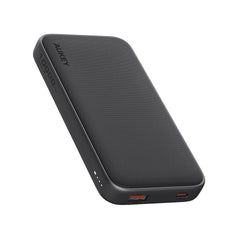 Aukey Sprint 10.000mAh Powerbank m. 15W & 1 x USB-C & 1 x USB-A - Mørkegrå