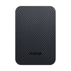 PITAKA Qi2 Aramid Fiber PowerBank 10.000 mAh - MagSafe Kompatibel - Black / Grey