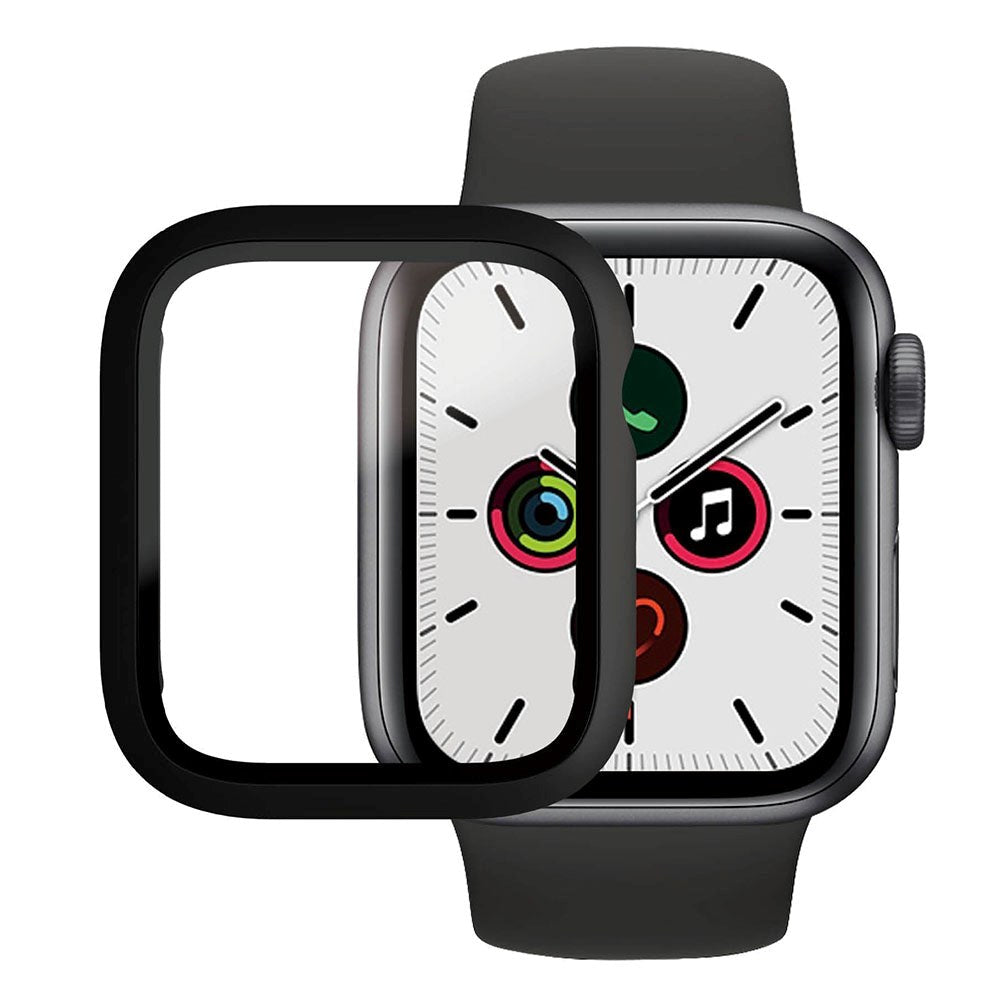 PanzerGlass Apple Watch SE/6/5/4 (40mm) Full Body Protection Cover + Indbygget Skærmbeskyttelse - Sort
