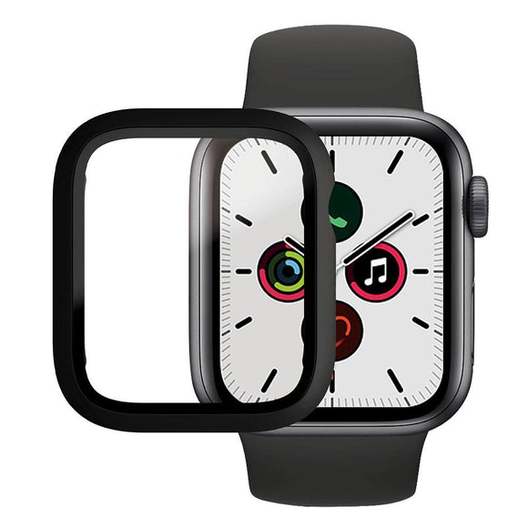 PanzerGlass Apple Watch SE/6/5/4 (44mm) Full Body Protection Cover + Indbygget Skærmbeskyttelse - Sort