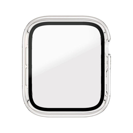 PanzerGlass Apple Watch SE/6/5/4 (44mm) Full Body Protection Cover + Indbygget Skærmbeskyttelse - Gennemsigtig m. Sort Kant