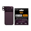 iPhone 18 Pro Max PanzerGlass FENDER Kameralinsebeskyttelse - Dark Cherry