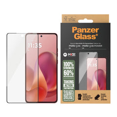 PanzerGlass Motorola Moto G86 / G86 Power Skærmbeskyttelsesglas - Ultra Wide Fit - Gennemsigtig