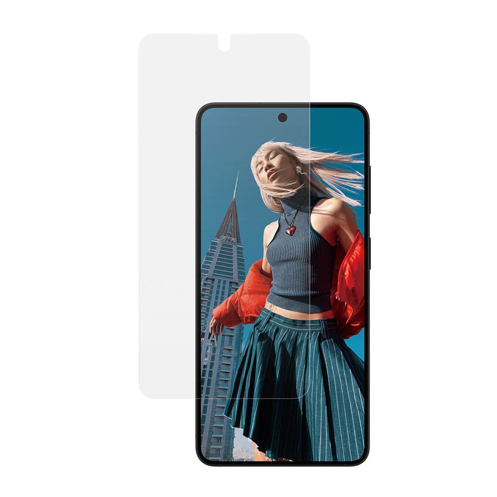 Samsung Galaxy S26 PanzerGlass Skærmbeskyttelsesglas m. FastFit In-A-Box - Ultra Wide Fit - Gennemsigtig