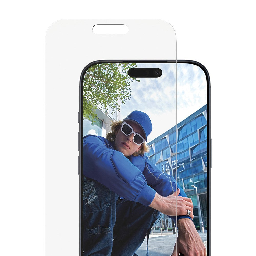 PanzerGlass iPhone 17 Pro Max Skærmbeskyttelsesglas m. EasyAligner - Classic Fit - Gennemsigtig